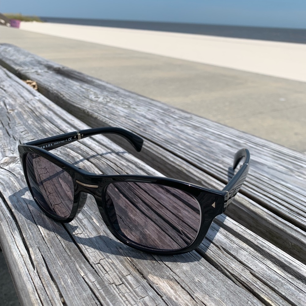 PRADA BLACK FOLDING EYEGLASSES